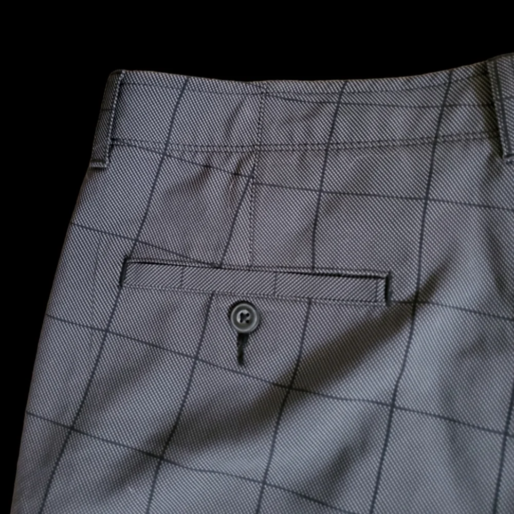 Mens PGA Tour Active waistband golf short Grey and Black. Size 38. NWT. - Picture 6 of 6